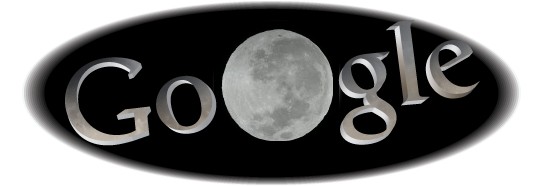 Google 2011 06 16月全食 Logo