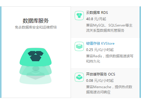 阿里云数据库价格